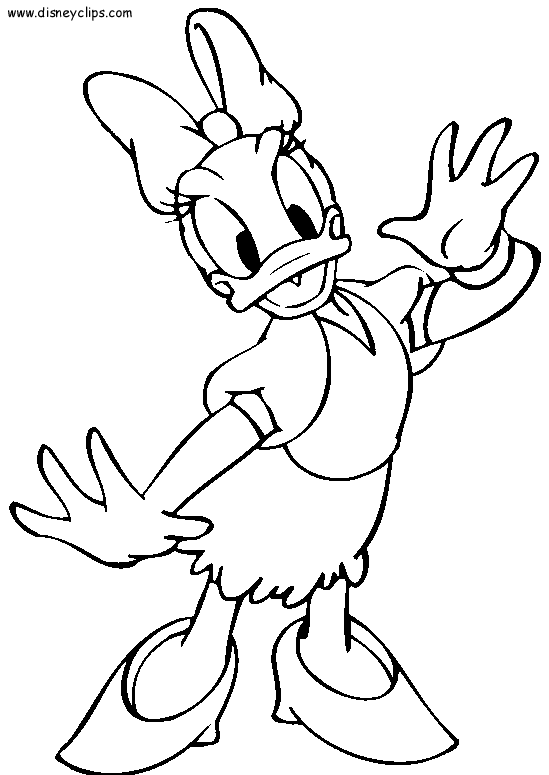 Free printable Donald Duck coloring page #30201 from Cartoon Characters collection