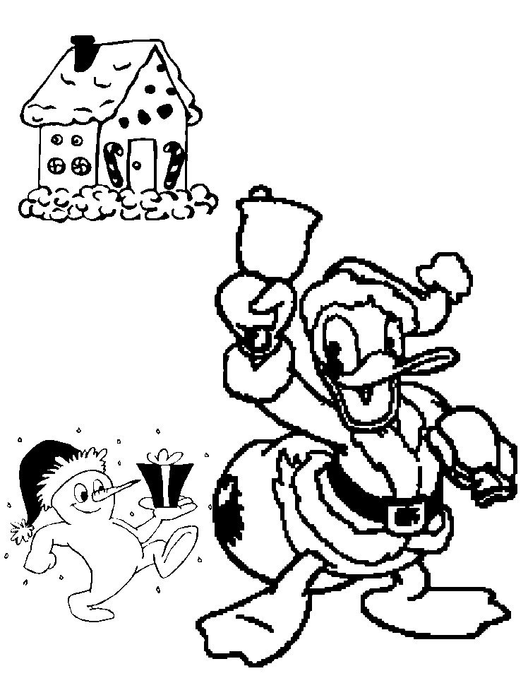 Free printable Donald Duck coloring page #30224 from Cartoon Characters collection