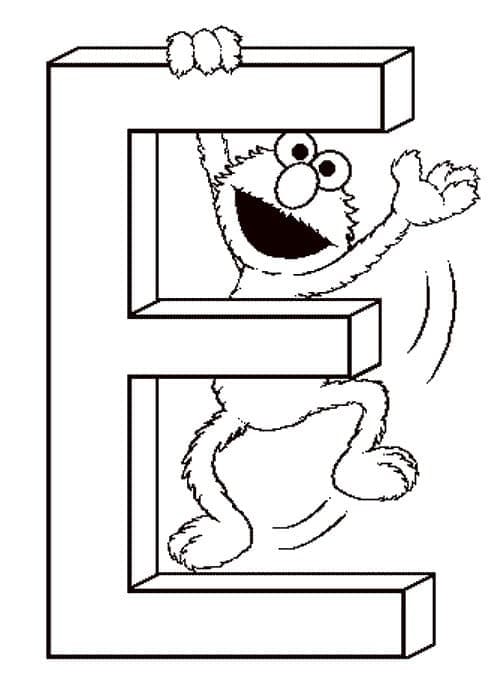 Free printable Elmo coloring page #203513 from Cartoon Characters collection Free printable Elmo coloring page #203513 from Cartoon Characters collection