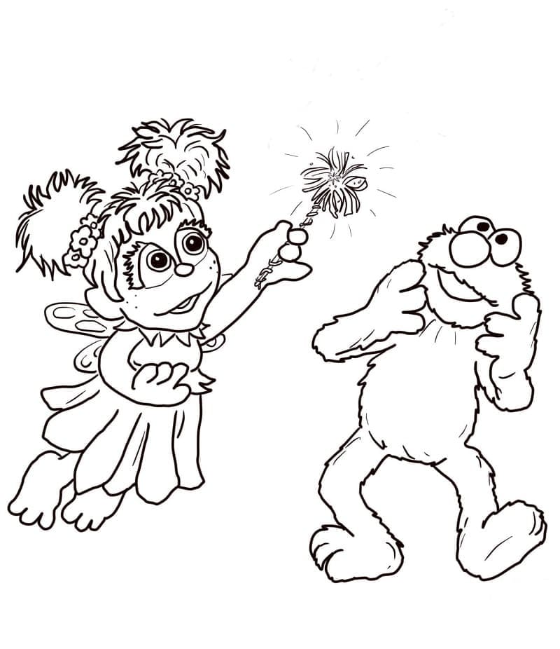 Free printable Elmo coloring page #203525 from Cartoon Characters collection