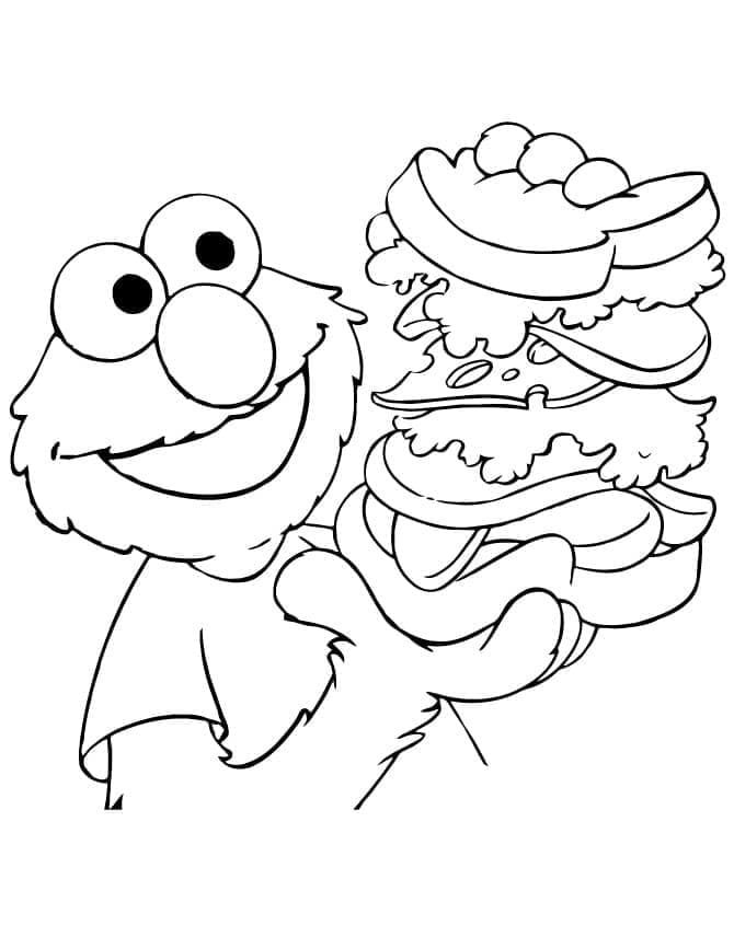 Free printable Elmo coloring page #203539 from Cartoon Characters collection Free printable Elmo coloring page #203539 from Cartoon Characters collection