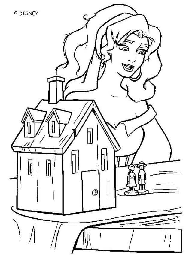 Free printable Esmeralda coloring page #182286 from Cartoon Characters collection Free printable Esmeralda coloring page #182286 from Cartoon Characters collection