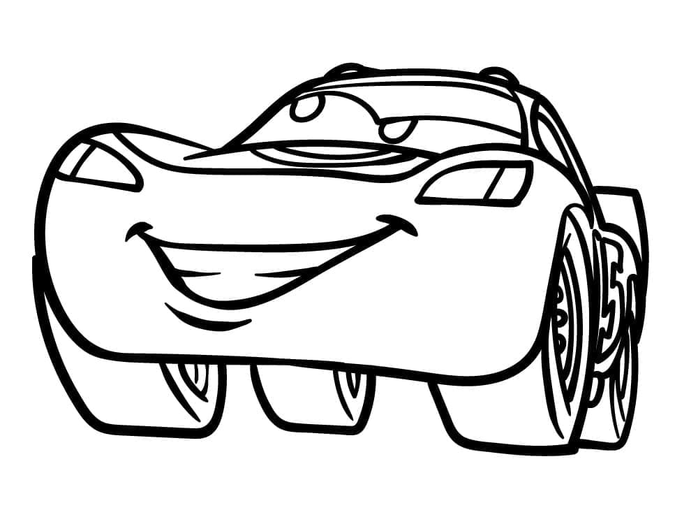 Free printable Flash McQueen coloring page #183641 from Cartoon Characters collection
