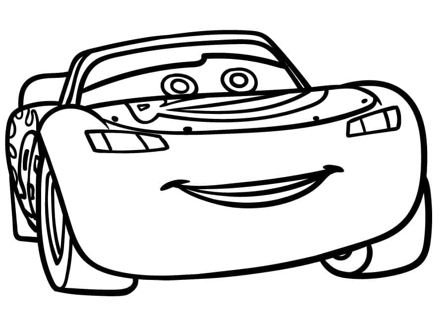 Free printable Flash McQueen coloring page #183664 from Cartoon Characters collection