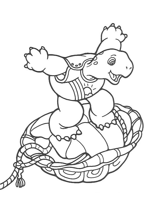 Free printable Franklin coloring page #189050 from Cartoon Characters collection Free printable Franklin coloring page #189050 from Cartoon Characters collection
