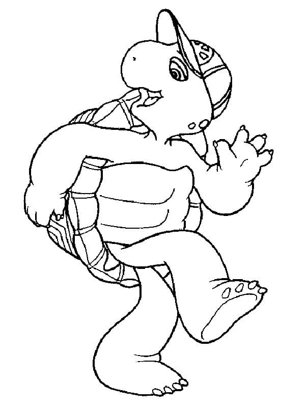 Free printable Franklin coloring page #189053 from Cartoon Characters collection Free printable Franklin coloring page #189053 from Cartoon Characters collection