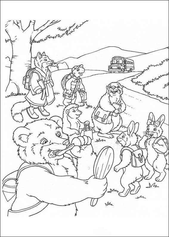 Free printable Franklin coloring page #189058 from Cartoon Characters collection