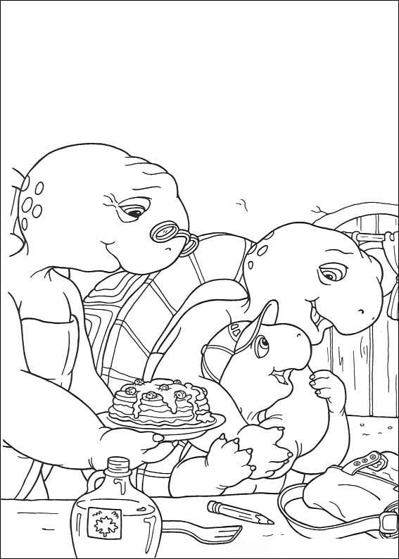 Free printable Franklin coloring page #189059 from Cartoon Characters collection