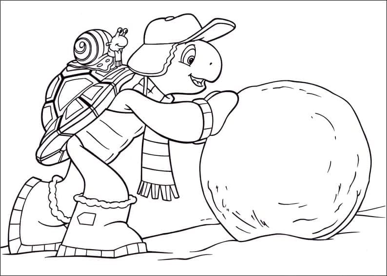 Free printable Franklin coloring page #189061 from Cartoon Characters collection Free printable Franklin coloring page #189061 from Cartoon Characters collection