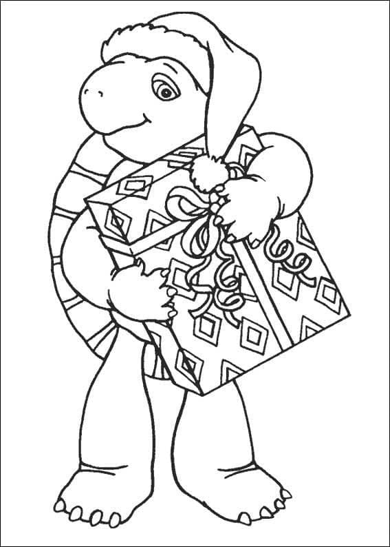 Free printable Franklin coloring page #189079 from Cartoon Characters collection