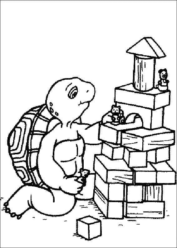 Free printable Franklin coloring page #189089 from Cartoon Characters collection Free printable Franklin coloring page #189089 from Cartoon Characters collection