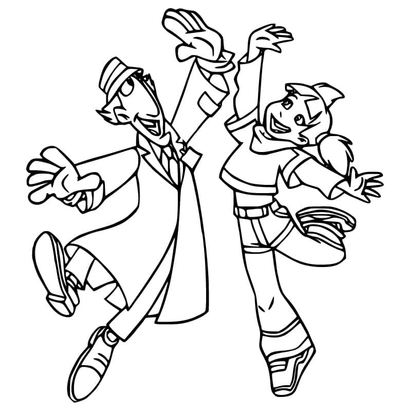 Free printable Gadget Inspector coloring page #203237 from Cartoon Characters collection Free printable Gadget Inspector coloring page #203237 from Cartoon Characters collection