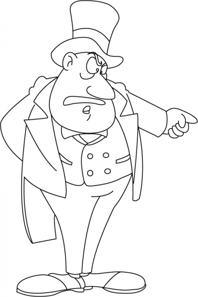 Free printable Gadget Inspector coloring page #38889 from Cartoon Characters collection