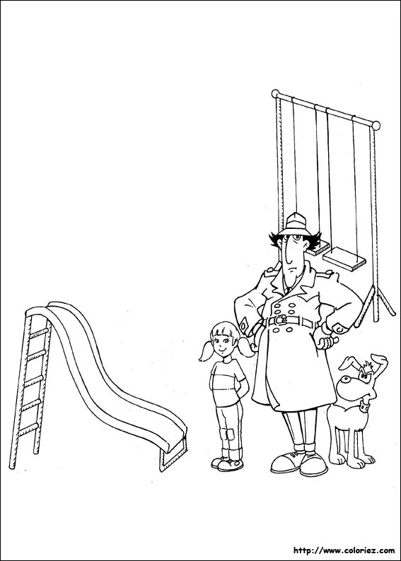 Free printable Gadget Inspector coloring page #38892 from Cartoon Characters collection Free printable Gadget Inspector coloring page #38892 from Cartoon Characters collection