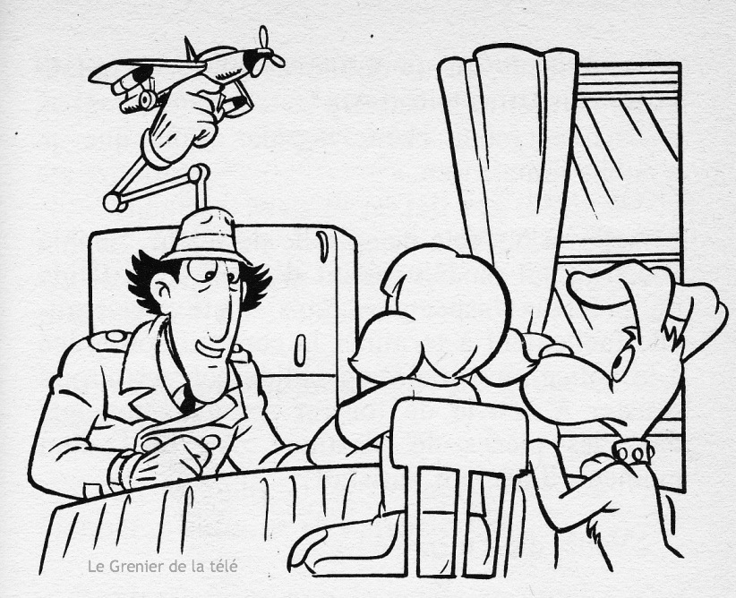 Free printable Gadget Inspector coloring page #39025 from Cartoon Characters collection Free printable Gadget Inspector coloring page #39025 from Cartoon Characters collection