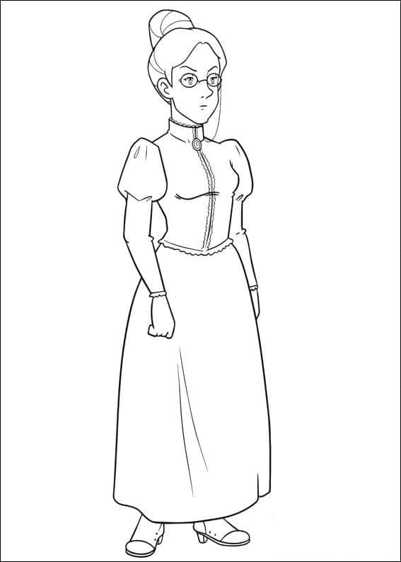 Free printable Heidi coloring page #186803 from Cartoon Characters collection