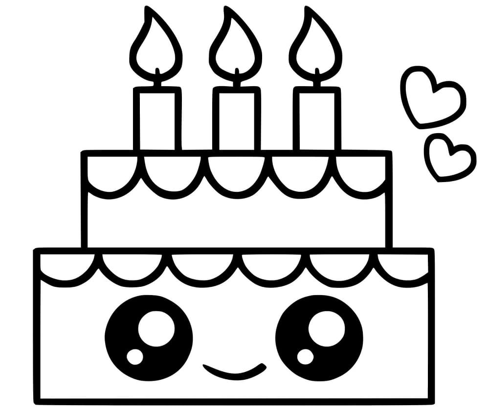Free printable Kawaii coloring page #178089 from Cartoon Characters collection