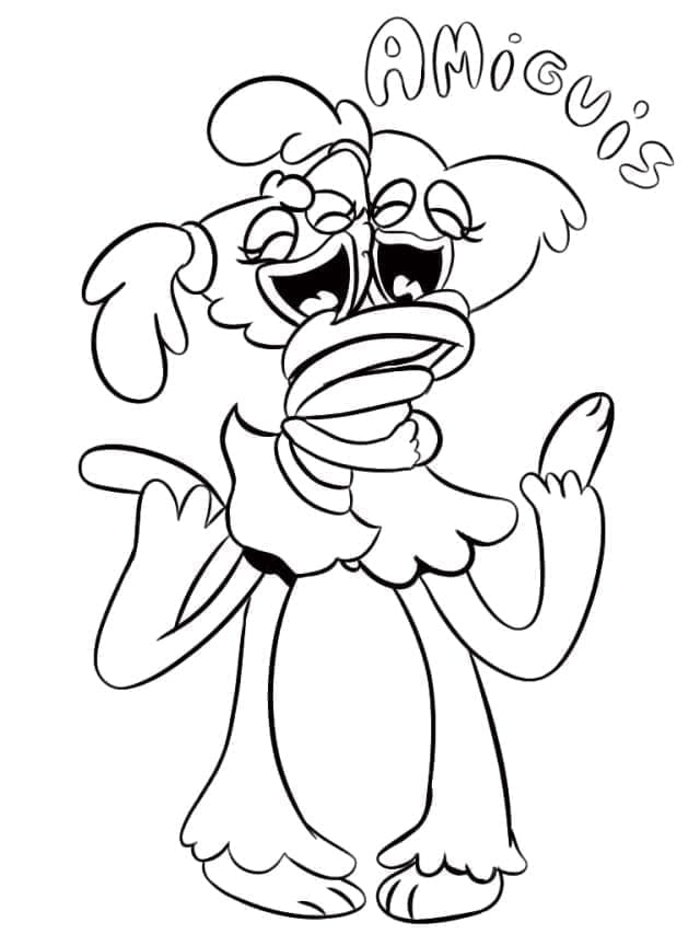 Free printable Kissy Missy coloring page #207688 from Cartoon Characters collection Free printable Kissy Missy coloring page #207688 from Cartoon Characters collection