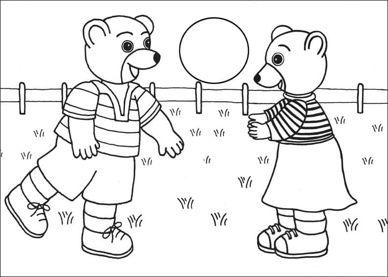 Free printable Little Brown Bear coloring page #195015 from Cartoon Characters collection