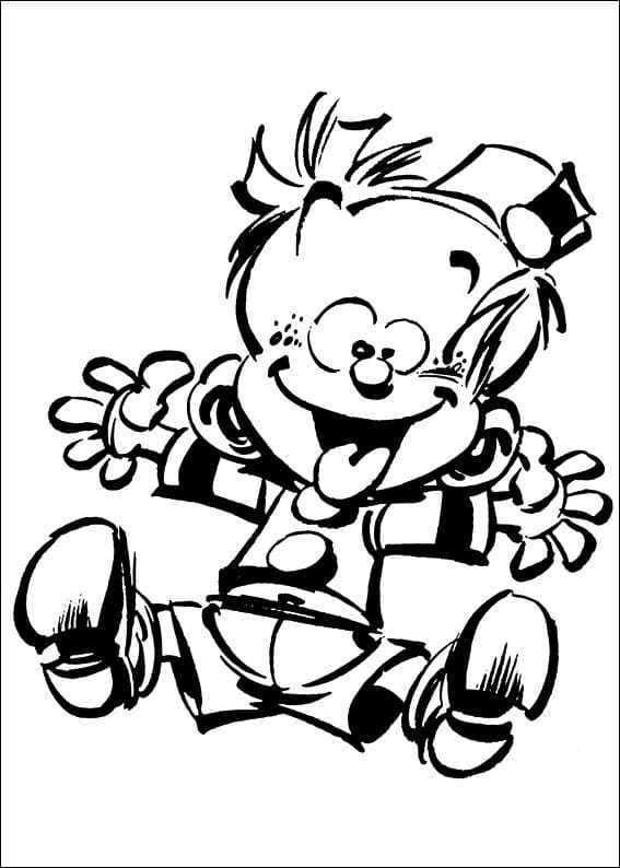 Free printable Little Spirou coloring page #182474 from Cartoon Characters collection
