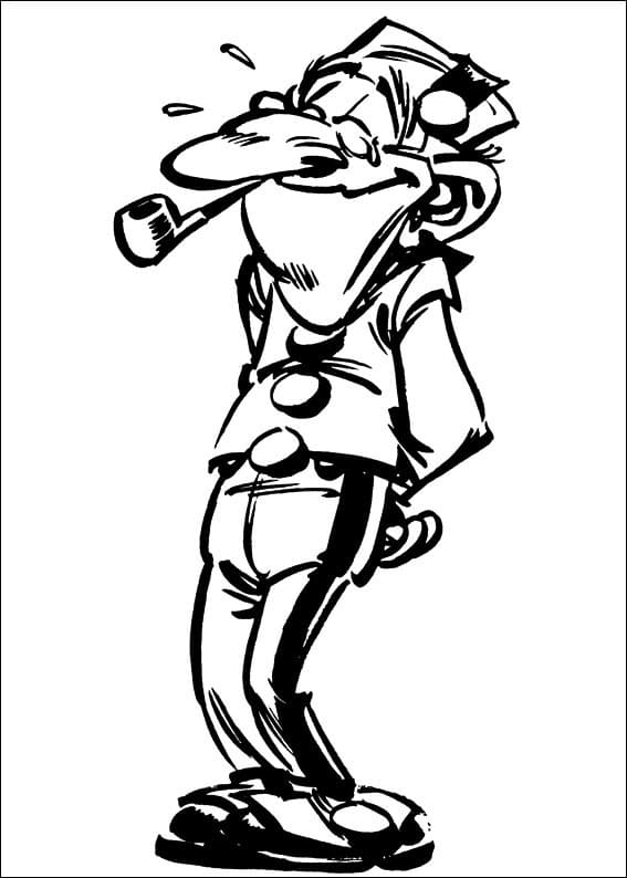 Free printable Little Spirou coloring page #182481 from Cartoon Characters collection