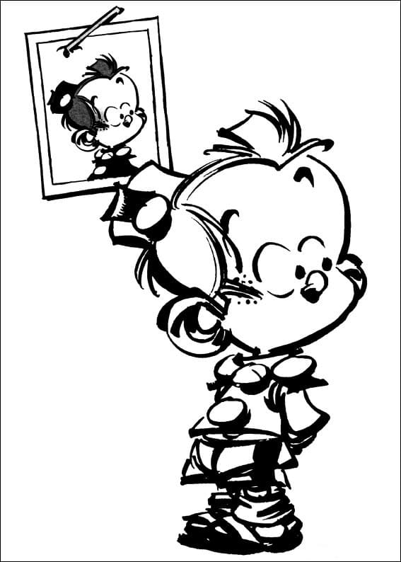 Free printable Little Spirou coloring page #182499 from Cartoon Characters collection