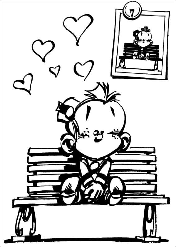 Free printable Little Spirou coloring page #182500 from Cartoon Characters collection