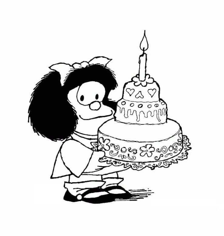 Free printable Mafalda coloring page #213282 from Cartoon Characters collection Free printable Mafalda coloring page #213282 from Cartoon Characters collection