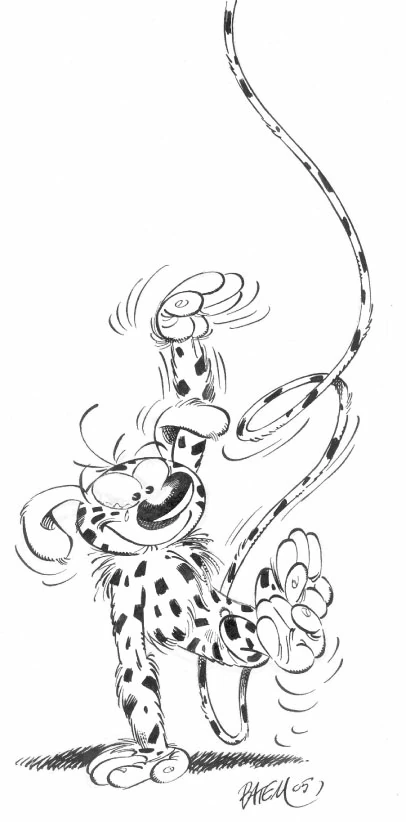 Free printable Marsupilami coloring page #50131 from Cartoon Characters collection