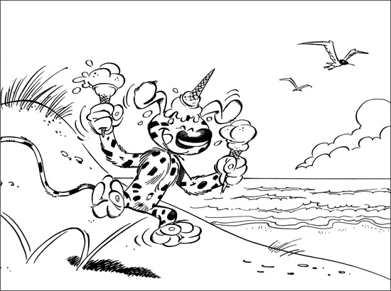 Free printable Marsupilami coloring page #50151 from Cartoon Characters collection