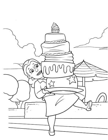 Free printable Mayor Goodway coloring page #181791 from Cartoon Characters collection