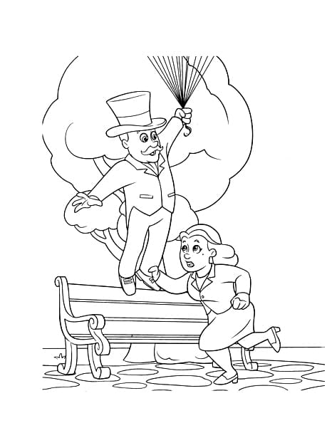 Free printable Mayor Goodway coloring page #181899 from Cartoon Characters collection