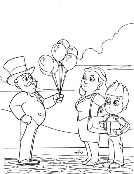 Free printable Mayor Goodway coloring page #181900 from Cartoon Characters collection