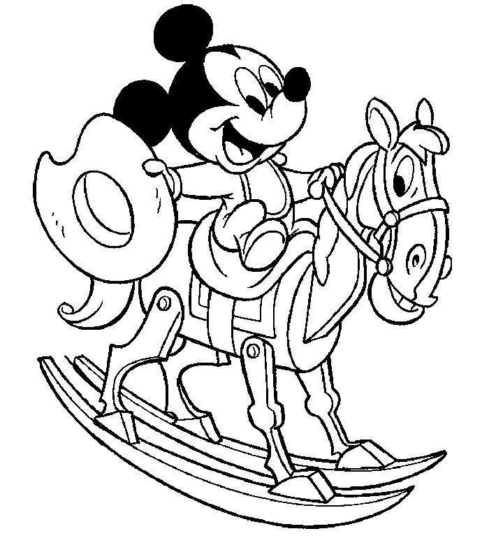 Free printable Mickey Mouse coloring page #170131 from Cartoon Characters collection