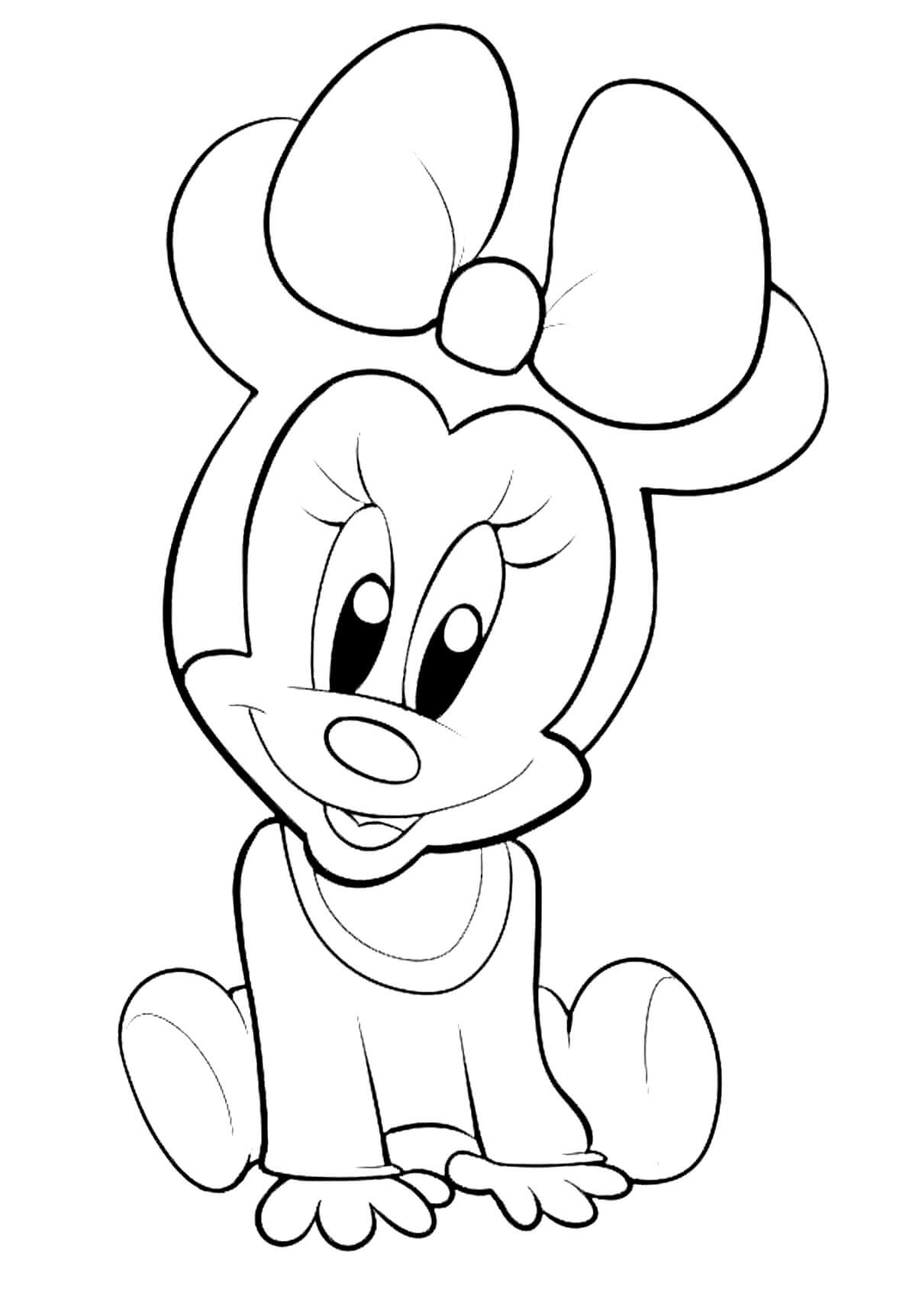Free printable Mickey Mouse coloring page #172001 from Cartoon Characters collection