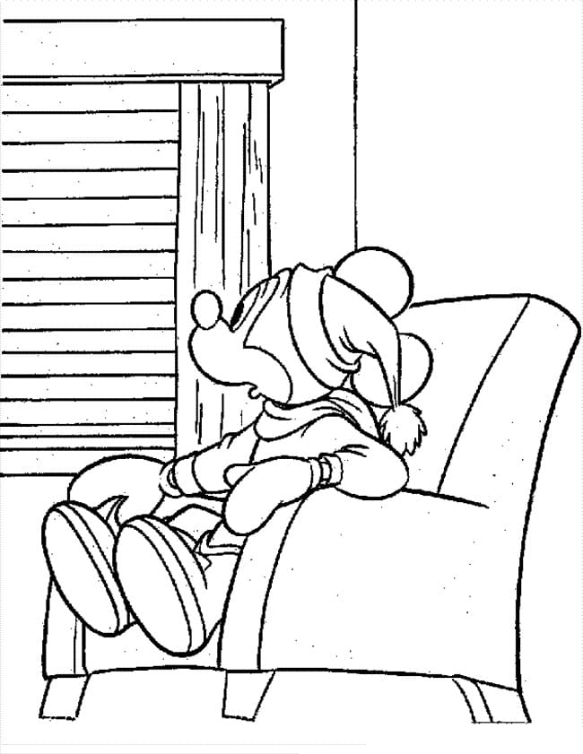 Free printable Mickey Mouse coloring page #215063 from Cartoon Characters collection
