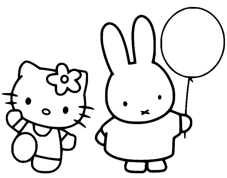 Free printable Miffy coloring page #202734 from Cartoon Characters collection Free printable Miffy coloring page #202734 from Cartoon Characters collection