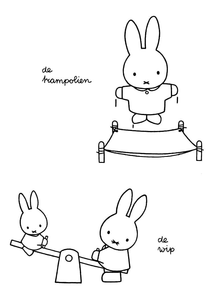 Free printable Miffy coloring page #202748 from Cartoon Characters collection