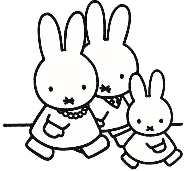 Free printable Miffy coloring page #202766 from Cartoon Characters collection