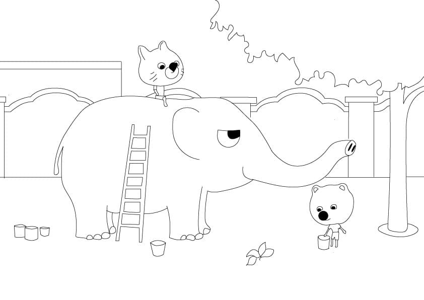 Free printable Mouk coloring page #213016 from Cartoon Characters collection Free printable Mouk coloring page #213016 from Cartoon Characters collection