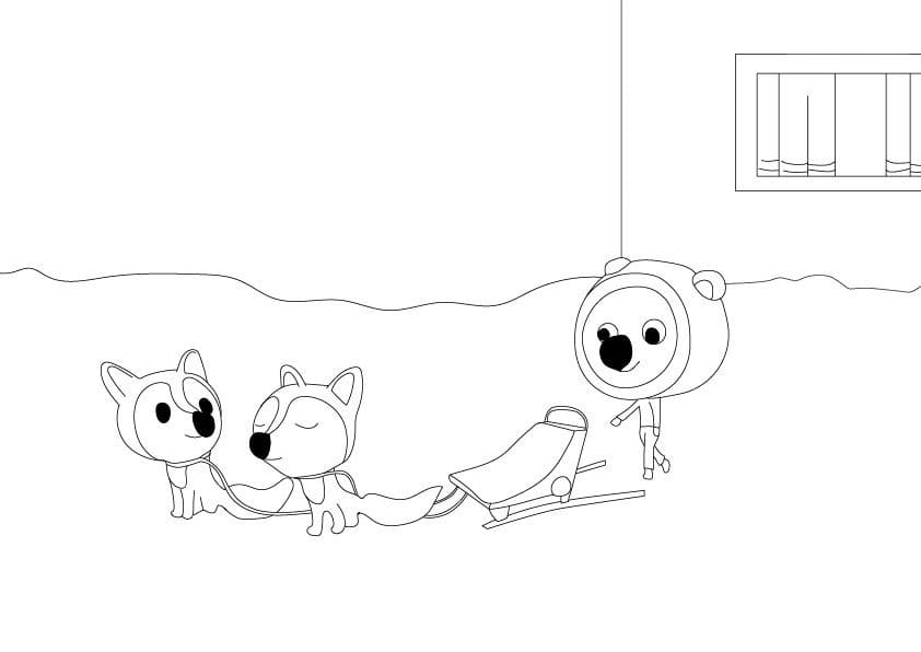 Free printable Mouk coloring page #213020 from Cartoon Characters collection
