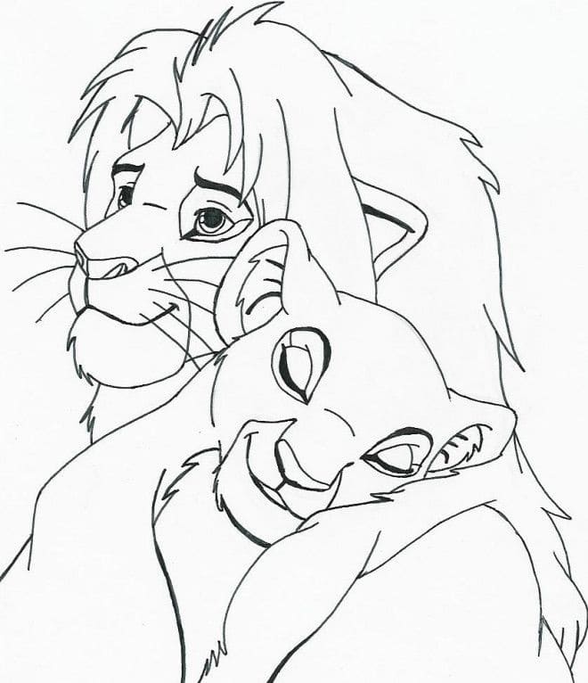 Free printable Nala coloring page #180398 from Cartoon Characters collection Free printable Nala coloring page #180398 from Cartoon Characters collection