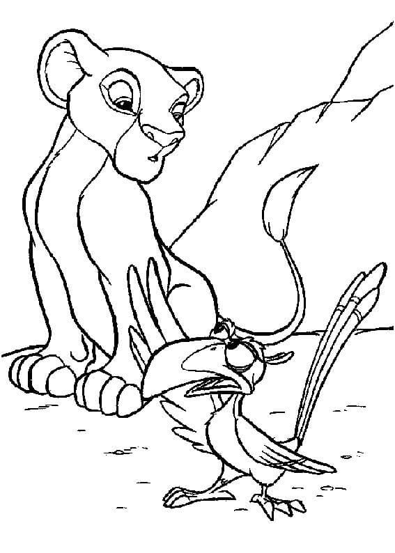 Free printable Nala coloring page #180399 from Cartoon Characters collection Free printable Nala coloring page #180399 from Cartoon Characters collection