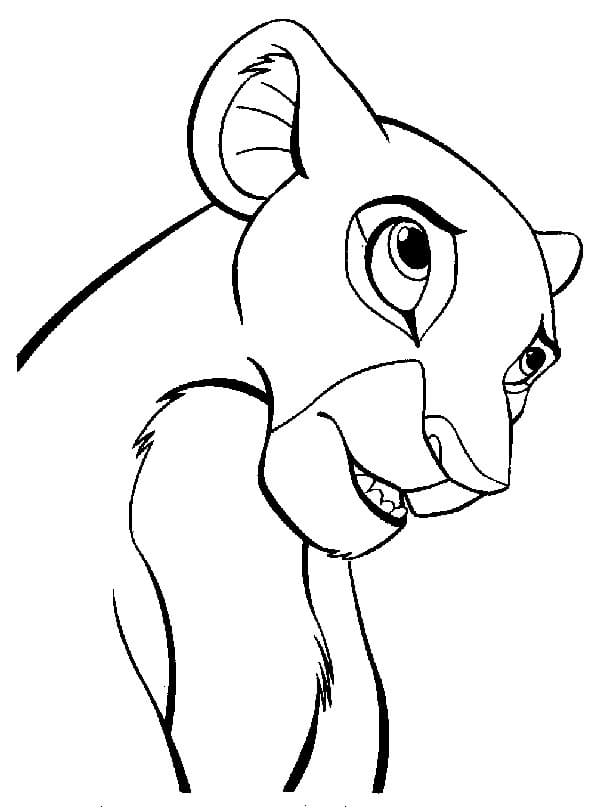 Free printable Nala coloring page #180416 from Cartoon Characters collection