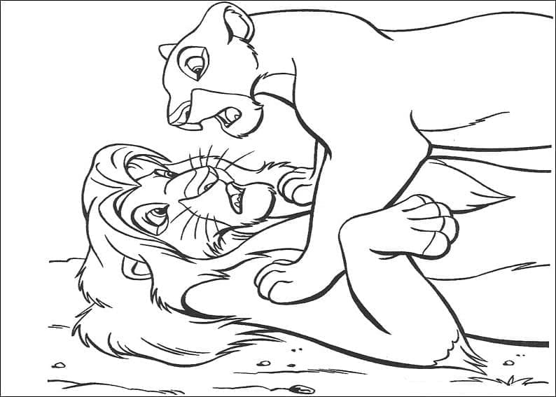Free printable Nala coloring page #180419 from Cartoon Characters collection Free printable Nala coloring page #180419 from Cartoon Characters collection