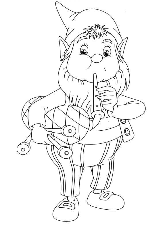 Free printable Noddy coloring page #187040 from Cartoon Characters collection