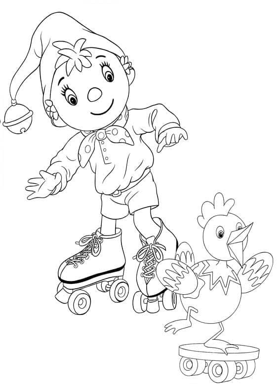 Free printable Noddy coloring page #187056 from Cartoon Characters collection