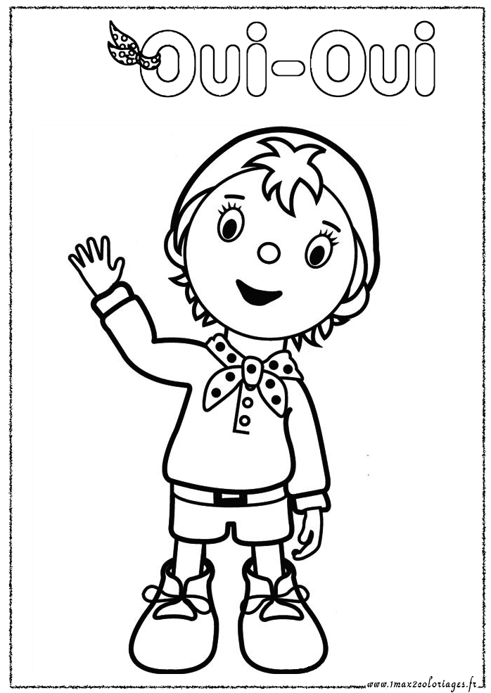 Free printable Noddy coloring page #44554 from Cartoon Characters collection
