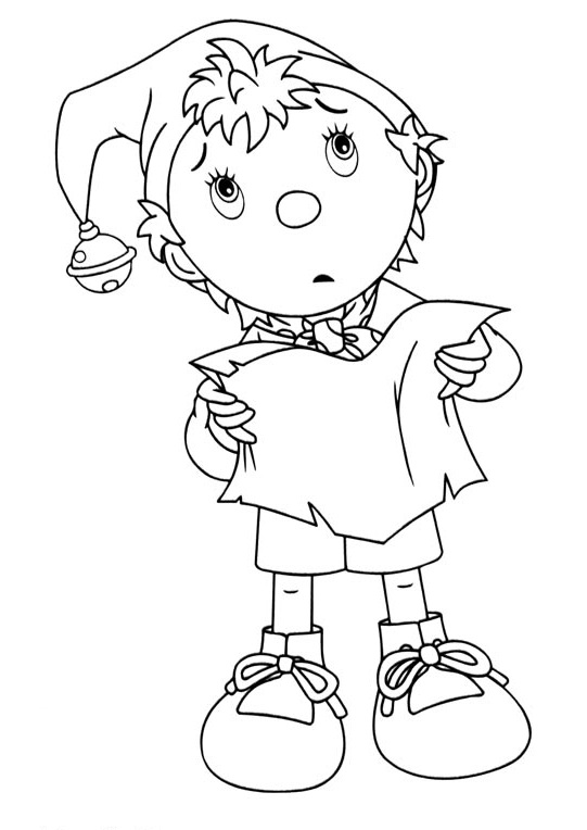 Free printable Noddy coloring page #44798 from Cartoon Characters collection