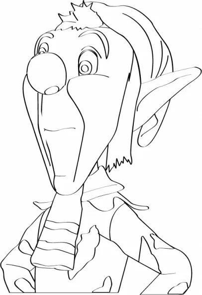 Free printable Noddy coloring page #44812 from Cartoon Characters collection